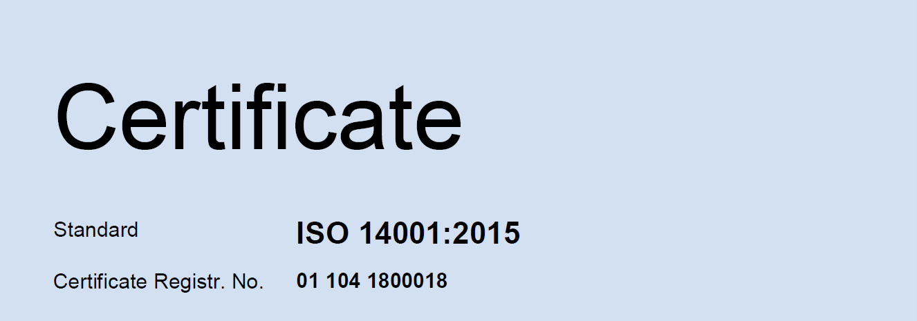 ISO 14001:2015