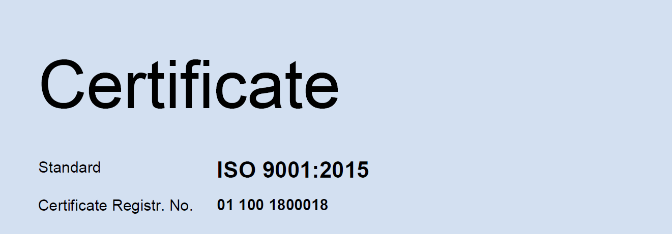 ISO 9001:2015